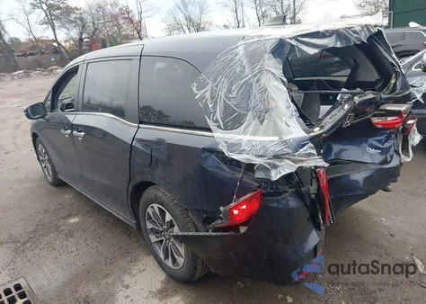 2021 Honda Odyssey Ex-L из США, поврежденный, VIN 5FNRL6H75MB041136